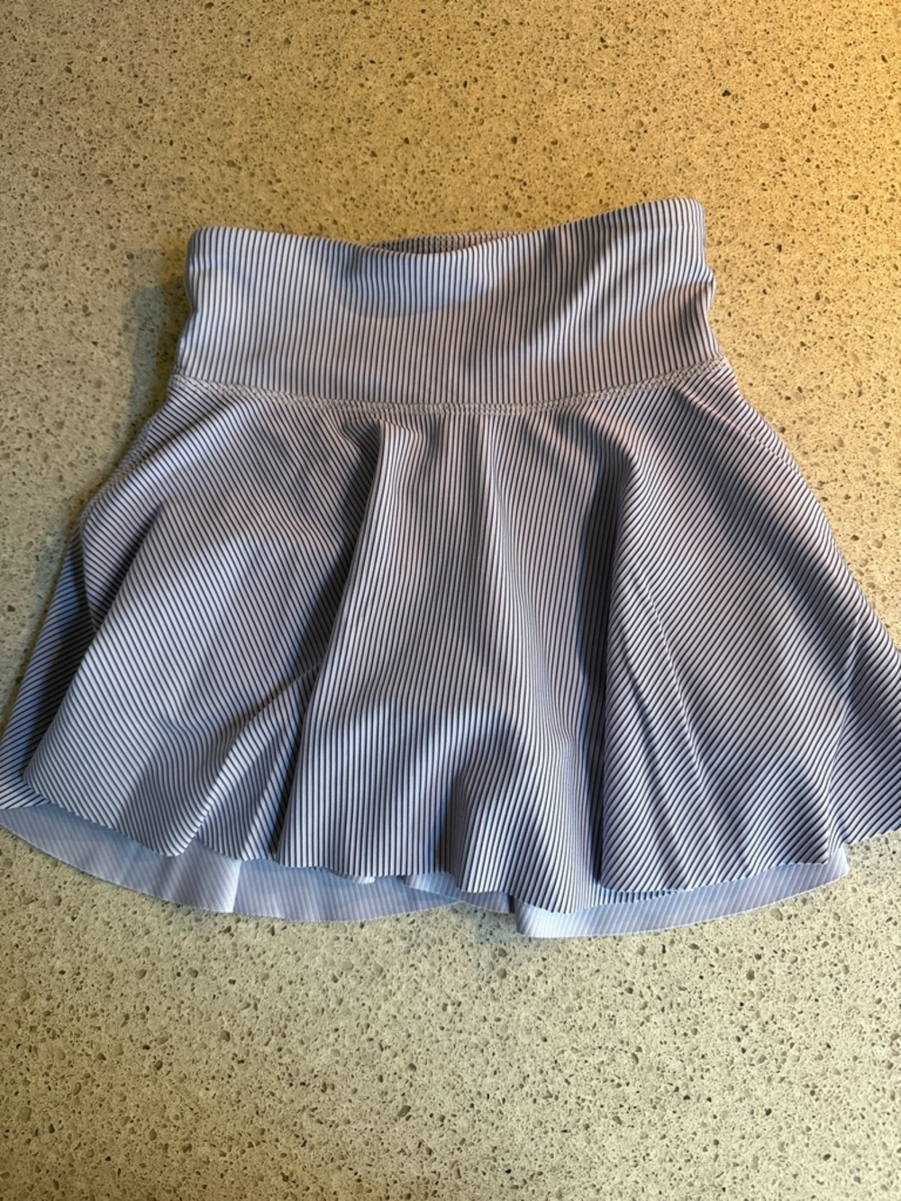 Striped Flare Skort